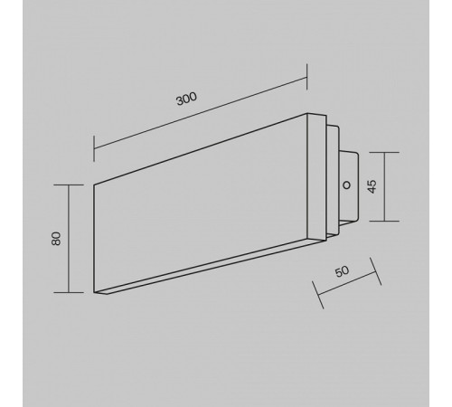 Накладной светильник Maytoni Basic Texture MOD461WL-L8BGK
