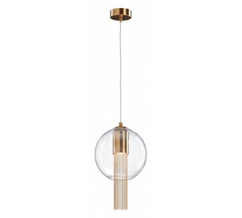 Подвесной светильник Maytoni Flusso 1 лампа бронза P095PL-01BZ