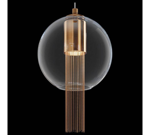 Подвесной светильник Maytoni Flusso 1 лампа бронза P095PL-01BZ