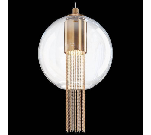 Подвесной светильник Maytoni Flusso 1 лампа бронза P095PL-01BZ