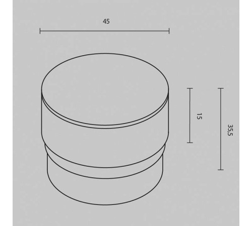 Плафон полимерный Maytoni Focus LED RingSAcr-5-W