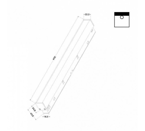 Встраиваемый светильник Maytoni Basis TR030-2-12W4K-B