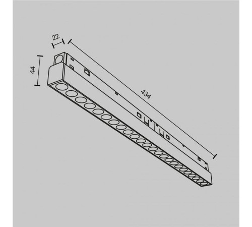Встраиваемый светильник Maytoni Points TR031-2-24W2.7K-B