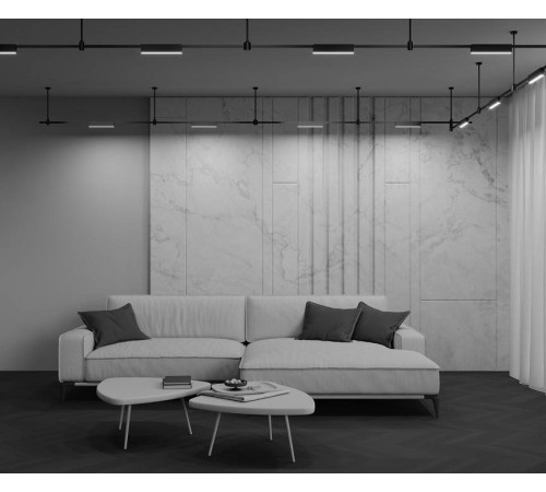 Накладной светильник Maytoni Basis TR151-1-18W4K-B