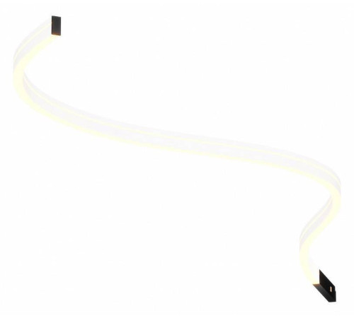 Встраиваемый светильник гибкий Maytoni Flex TR186-1-8W2.7K-B