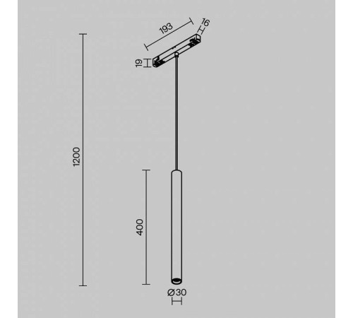 Подвесной светильник Maytoni Focus LED TR226-4-5WTW-M-DD2-W
