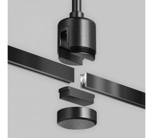 Подвес для трека Maytoni Accessories for tracks Flarity TRA156C-IPC1-B