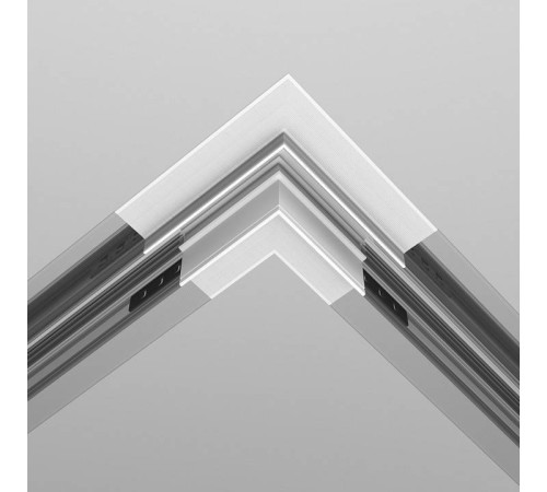 Соединитель угловой L-образный для треков встраиваемых Maytoni Accessories for tracks Exility TRACL034-42W-R