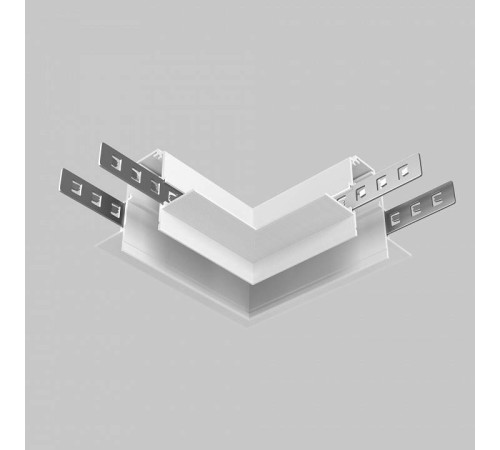 Соединитель угловой L-образный для треков встраиваемых Maytoni Accessories for tracks Exility TRACL034-42W-R