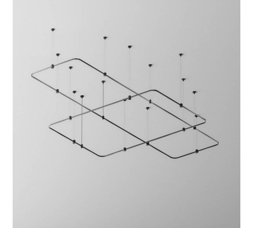 Соединитель угловой L-образный для треков накладных Maytoni Accessories for tracks Flarity TRX154-RC80-B