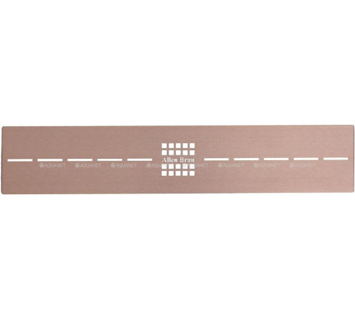 Накладка сифона Allen Brau Infinity для поддона 160х90 см медь браш 8.210N8-60