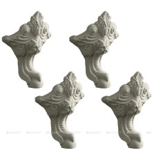 Ножки для ванны Jacob Delafon Cleo белый E4010N-00