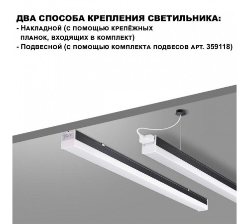 Накладной светильник Novotech OVER 359828