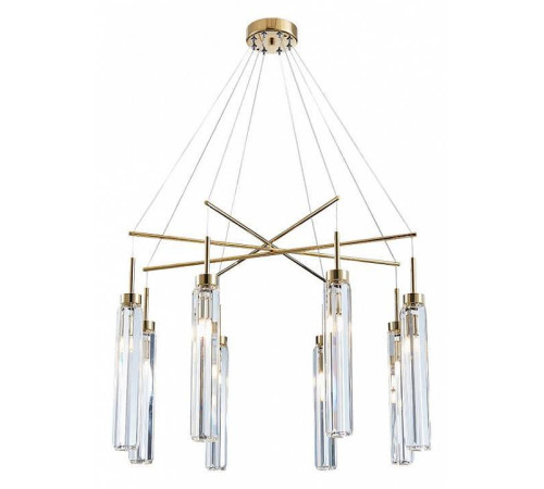 Подвесная люстра Newport 4520 4524+4/S gold