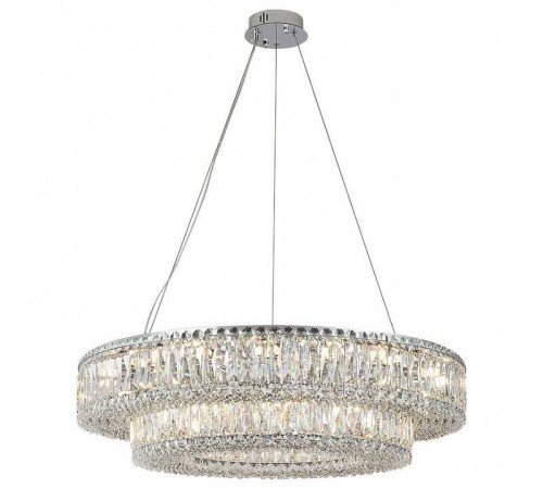 Подвесная люстра Newport 8450 8450+28/S chrome