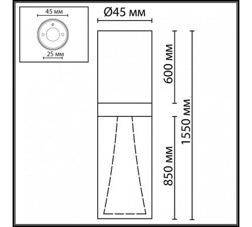 Накладной светильник Odeon Light MIDCENT 7144/4CL