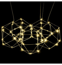 Подвесная люстра O-LUCE Bjork круглая без вставок 11810-3