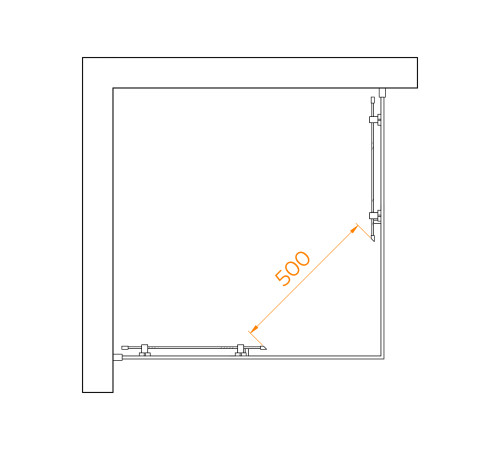 Душевой уголок RGW Passage PA-030B 900x900 мм 3508103099-14