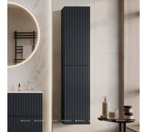 Шкаф-пенал Aquanet Джейн 35 маренго 00313305