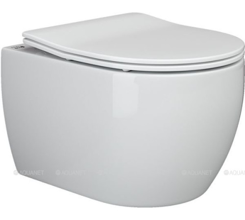 Унитаз подвесной Ceramica Nova PLAY с сиденьем 490x340x370 мм CN3001