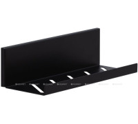 Полка Aquanet Магнум 300х80х100 мм открытая черный матовый 00302224