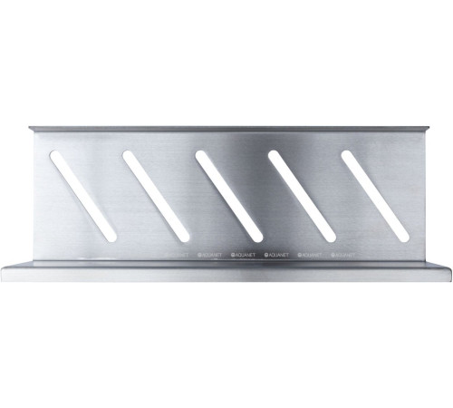 Полка Aquanet Магнум 300х80х100 мм открытая сталь браш 00334113