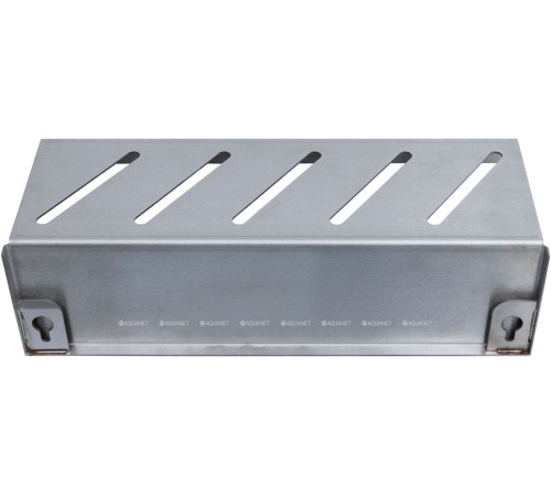 Полка Aquanet Магнум 300х80х100 мм открытая сталь браш 00334113