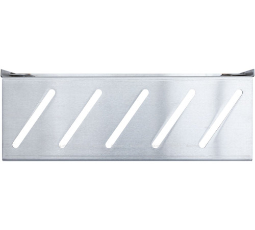 Полка Aquanet Магнум 300х80х100 мм открытая сталь браш 00334113