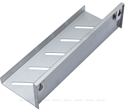 Полка Aquanet Магнум 300х80х100 мм открытая сталь браш 00334113