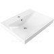 Комплект 1 Раковина керамическая накладная Aquanet Flash 605x465x195 мм 00333266