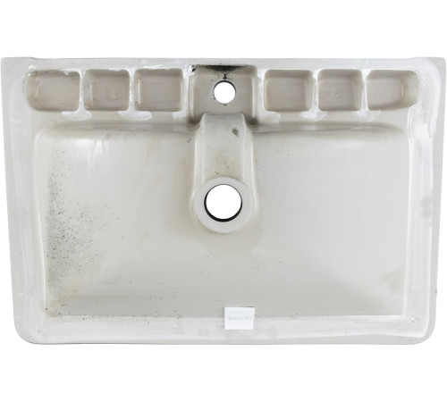 Раковина накладная Aquanet Ирис 710х475х210 мм черный матовый 00329248