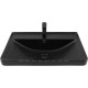 Раковина накладная Aquanet Ирис 710х475х210 мм черный матовый 00329248