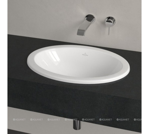 Раковина врезная Villeroy & Boch Loop & Friends 570x410x215 мм с переливом 4A620001