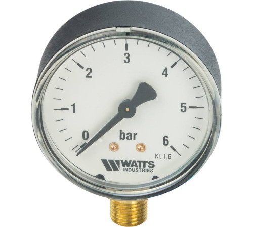 Манометр радиальный Watts F+R200 (MDR) 63 мм 1/4 6 бар 10007723