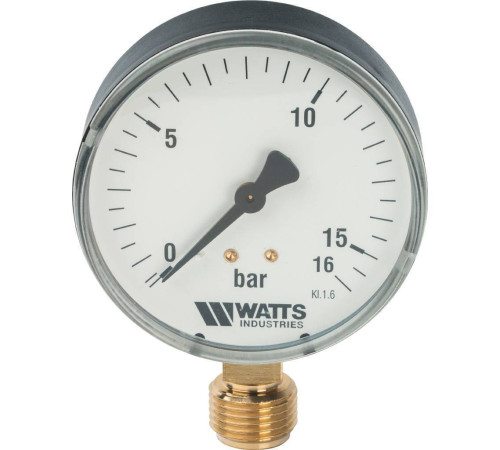 Манометр радиальный Watts F+R200 80 мм 16 бар 1/2 10007794