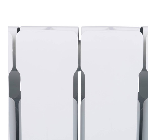 Радиатор биметаллический RIFAR Base 500 8 секций боковое подключение 1RB50-8 RAL 9016