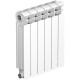 Радиатор биметаллический RIFAR Base 500 6 секций боковое подключение 1RB50-6 RAL 9016