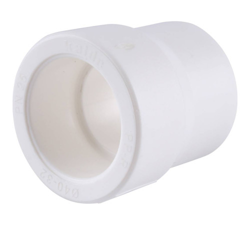 Муфта переходная Kalde 40х32 мм полипропиленовая белая 3212-rdc-403200
