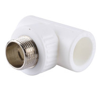 Тройник Kalde ППР с наружной резьбой 25х3/4 3222-tmo-250c25