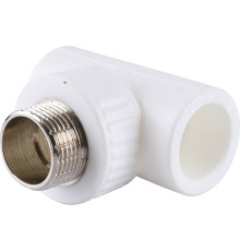 Тройник Kalde ППР с наружной резьбой 25х3/4 3222-tmo-250c25
