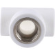 Тройник Kalde ППР с внутренней резьбой 25х3/4 белый 3222-tfo-250c25