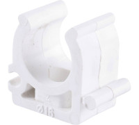 Опора для полипропиленовых труб Kalde 16 мм белая 3592-bck-160001