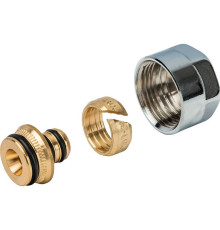 Соединение для металлопластиковых труб Luxor TP 99/C 16 x 2.0 мм x 3/4 EK хром 67861612C