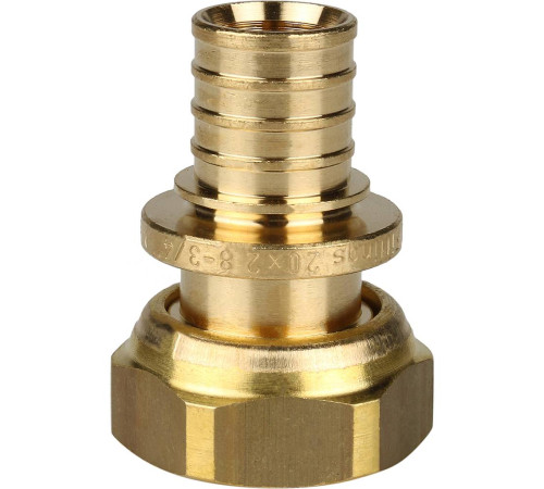 Переходник аксиальный STOUT с накидной гайкой 20xG 3/4 SFA-0019-002034