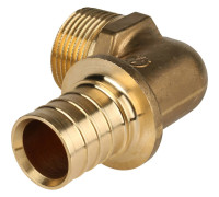 Угольник-переходник STOUT 32х1 с наружной резьбой аксиальный SFA-0005-003210