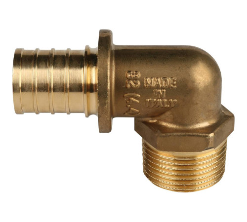 Угольник-переходник STOUT 32х1 с наружной резьбой аксиальный SFA-0005-003210