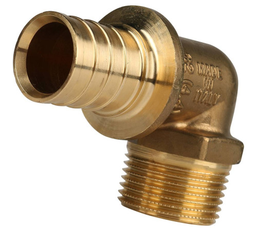 Угольник-переходник STOUT 32х1 с наружной резьбой аксиальный SFA-0005-003210
