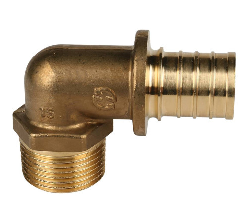 Угольник-переходник STOUT 32х1 с наружной резьбой аксиальный SFA-0005-003210