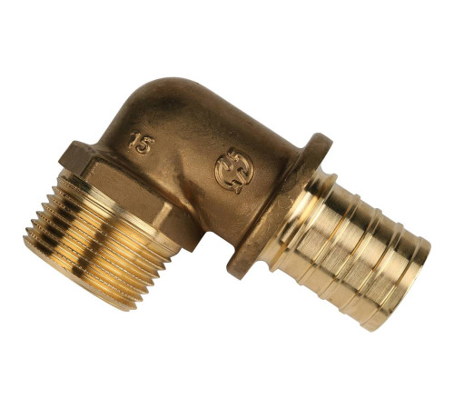 Угольник-переходник STOUT 32х1 с наружной резьбой аксиальный SFA-0005-003210