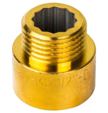 Удлинитель латунный STOUT 1/2 x 15 мм SFT-0001-001215